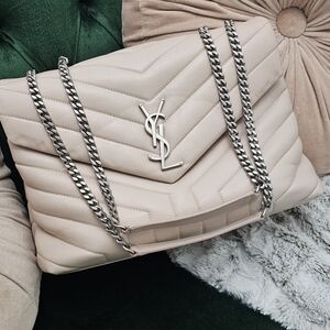 SAINT LAURENT Medium Monogram Loulou Puffer Bag